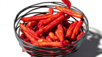 Flamin' hot snacks tasting looks for the real heat