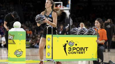 Liberty guard Sabrina Ionescu wins 3-point contest