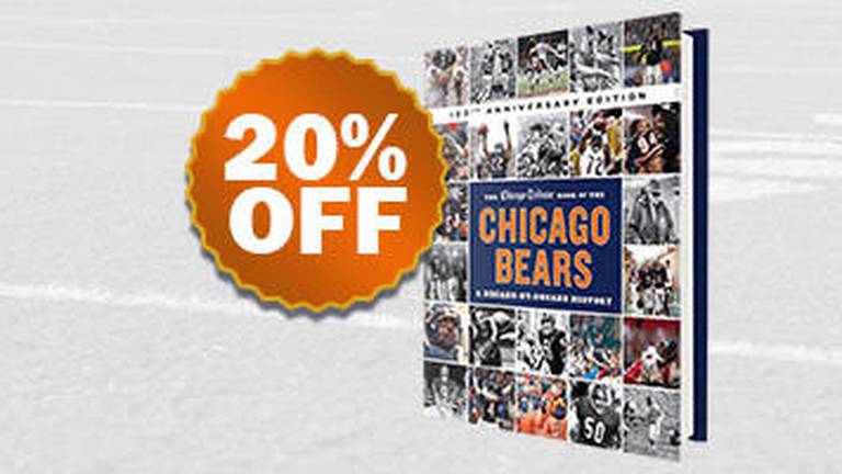 20% OFF the 2nd Edition of 'The Chicago Bears: A Decade-By-Decade History' -Shop Now