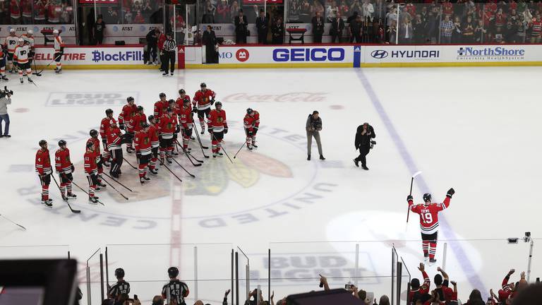 Photos: Jonathan Toews' final game with the Chicago Blackhawks