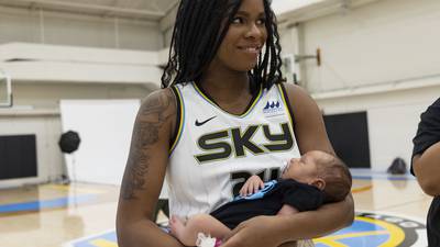 Chicago Sky: Ruthy Hebard returns 12 weeks after birth of son