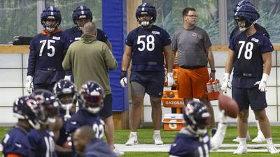 Chicago Bears training camp: Darnell Wright ‘looks the part’