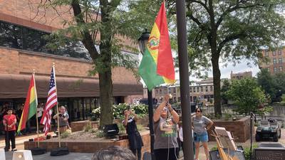 Flag raising in Aurora honors city’s Bolivian community