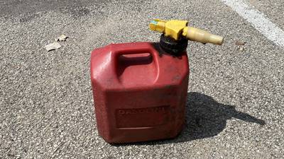 No-Spill gas cans help safely operate lawn equipment