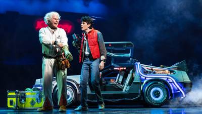 Review: ‘Back to the Future’ on Broadway is on a race for jokes