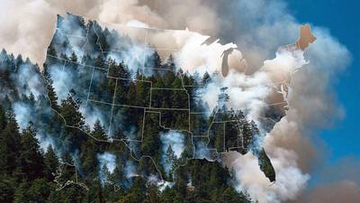 Here’s where active wildfires are burning in the US