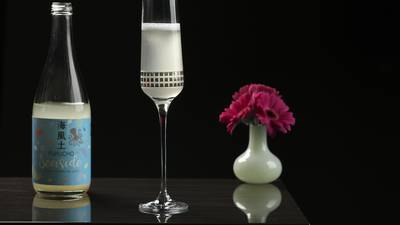 Sparkling sake, the next category of the Japanese beverage
