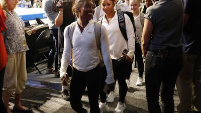 Simone Biles fans thrilled as returns to gymnastics in Chicago area