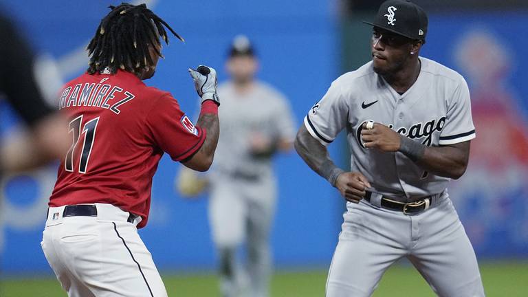Photos: White Sox and Guardians brawl in Cleveland