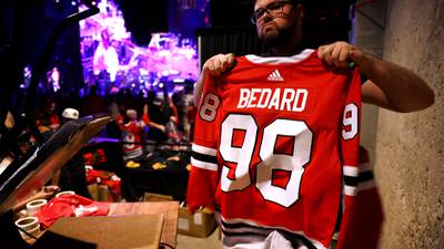Photos: Blackhawks' NHL draft party at Salt Shed in Chicago