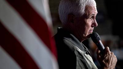 Mike Pence has reached his fork in the road