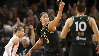 Candace Parker has surgery for a fracture in her left foot; no timetable for her return to the Las Vegas Aces