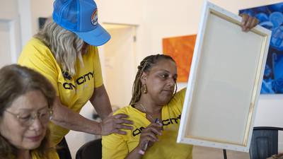 Joakim Noah’s mom offers art therapy to mothers who lost child